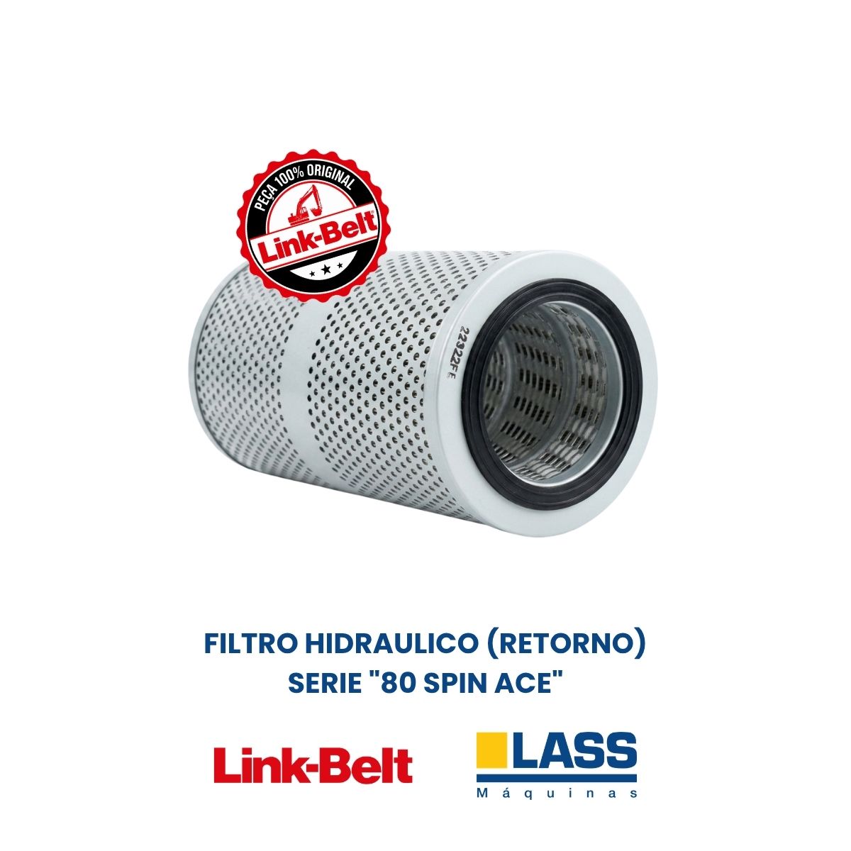 Filtro Hidráulico Retorno Link-Belt 210X ...